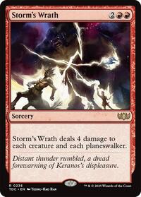 Storm's Wrath (236) [Commander: Tarkir: Dragonstorm]