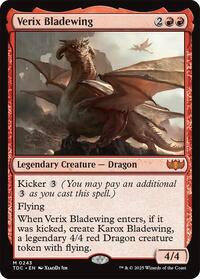 Verix Bladewing (243) [Commander: Tarkir: Dragonstorm]