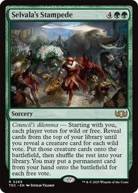 Selvala's Stampede (269) [Commander: Tarkir: Dragonstorm]