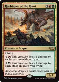 Harbinger of the Hunt (291) [Commander: Tarkir: Dragonstorm]