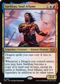 Sarkhan, Soul Aflame (301) [Commander: Tarkir: Dragonstorm]