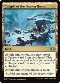 Temple of the Dragon Queen (104) [Commander: Tarkir: Dragonstorm]