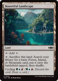 Bountiful Landscape (342) [Commander: Tarkir: Dragonstorm]