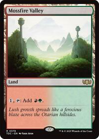 Mossfire Valley (378) [Commander: Tarkir: Dragonstorm]