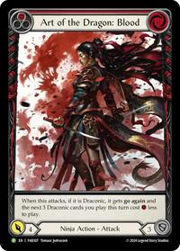 Art of the Dragon: Blood - FAB307 (FAB307) [Flesh and Blood: Promo Cards]