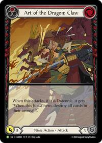Art of the Dragon: Claw - FAB308 (FAB308) [Flesh and Blood: Promo Cards]
