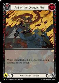 Art of the Dragon: Fire - FAB309 (FAB309) [Flesh and Blood: Promo Cards]