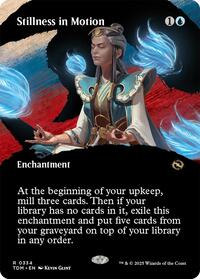 Stillness in Motion (Borderless) (334) [Tarkir: Dragonstorm]