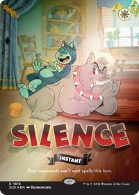 Silence (1816) (Rainbow Foil) (1816) [Secret Lair Drop Series]