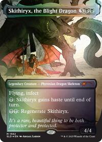 Skithiryx, the Blight Dragon (Rainbow Foil) (1562) [Secret Lair Drop Series]