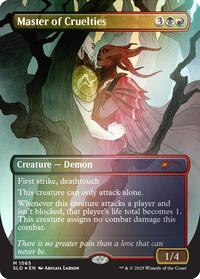 Master of Cruelties (Rainbow Foil) (1565) [Secret Lair Drop Series]