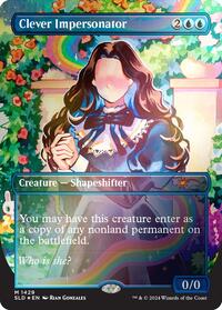 Clever Impersonator (Rainbow Foil) (1429) [Secret Lair Drop Series]