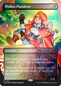 Pitiless Plunderer (Rainbow Foil) (1431) [Secret Lair Drop Series]
