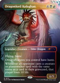 Dragonlord Kolaghan (1972) (Rainbow Foil) (1972) [Secret Lair Drop Series]