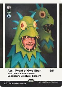 Aesi, Tyrant of Gyre Strait (1873) [Secret Lair Drop Series]