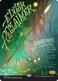 Elvish Reclaimer (Rainbow Foil) (2015) [Secret Lair Drop Series]