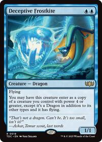 Deceptive Frostkite (19) [Commander: Tarkir: Dragonstorm]