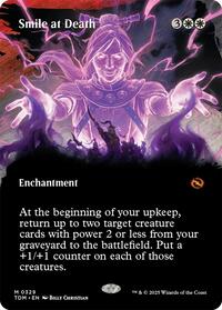 Smile at Death (Borderless) (329) [Tarkir: Dragonstorm]