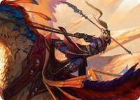 Dragonback Lancer Art Card (3/54) (3) [Art Series: Tarkir: Dragonstorm]