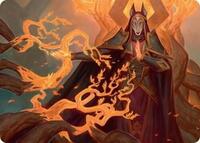 Abzan Devotee Art Card (10/54) (10) [Art Series: Tarkir: Dragonstorm]