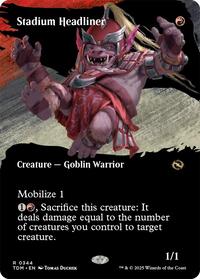 Stadium Headliner (Borderless) (344) [Tarkir: Dragonstorm]