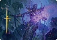 Sidisi, Regent of the Mire Art Card (14/54) (Gold-Stamped Signature) (14) [Art Series: Tarkir: Dragonstorm]