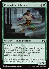 Champion of Dusan (137) [Tarkir: Dragonstorm]
