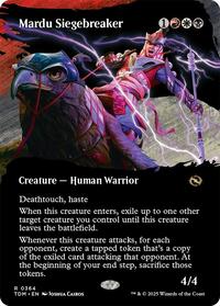 Mardu Siegebreaker (Borderless) (364) [Tarkir: Dragonstorm]