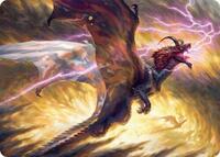 Stormscale Scion Art Card (17/54) (17) [Art Series: Tarkir: Dragonstorm]