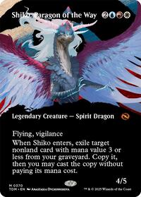 Shiko, Paragon of the Way (Borderless) (370) [Tarkir: Dragonstorm]
