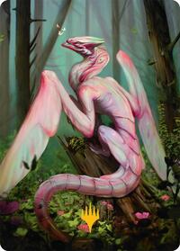 Bloomvine Regent Art Card (46/54) (Gold-Stamped Planeswalker Symbol) (46) [Art Series: Tarkir: Dragonstorm]