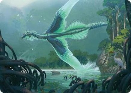 Teval, Arbiter of Virtue Art Card (26/54) (AATDM-026) - Art Series: Tarkir: Dragonstorm