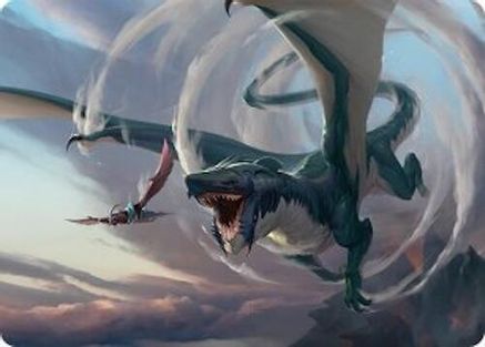 Whirlwing Stormbrood Art Card (27/54) (AATDM-027) - Art Series: Tarkir: Dragonstorm