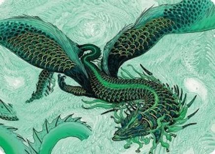 Teval, Arbiter of Virtue Art Card (38/54) (AATDM-038) - Art Series: Tarkir: Dragonstorm