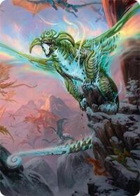 Ureni of the Unwritten Art Card (51/54) (51) [Art Series: Tarkir: Dragonstorm]