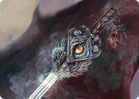 Dragonfire Blade Art Card (40/54) (40) [Art Series: Tarkir: Dragonstorm]