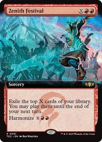Zenith Festival (Extended Art) (81) [Commander: Tarkir: Dragonstorm]