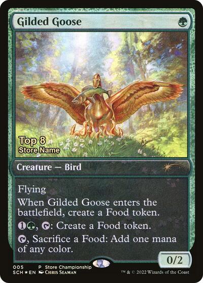 Gilded Goose (Top 8) (5) [Game Day & Store Championship Promos]