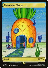 Command Tower (7012) (Rainbow Foil) (7012) [Secret Lair Drop Series]
