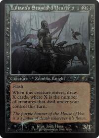 Liliana's Standard Bearer (Retro Frame) (845) [Secret Lair Drop Series]