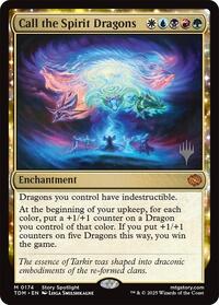 Call the Spirit Dragons (174) [Promo Pack: Tarkir: Dragonstorm]