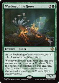 Warden of the Grove (166) [Promo Pack: Tarkir: Dragonstorm]