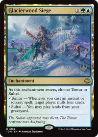 Glacierwood Siege (189) [Promo Pack: Tarkir: Dragonstorm]