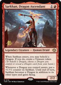 Sarkhan, Dragon Ascendant (118) [Prerelease Cards]