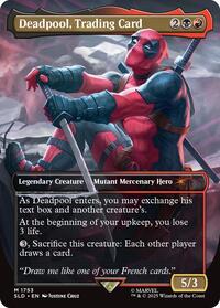 Deadpool, Trading Card (1753) (1753) [Secret Lair Drop Series]