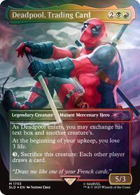 Deadpool, Trading Card (1753) (Rainbow Foil) (1753) [Secret Lair Drop Series]