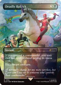 Deadly Rollick (Rainbow Foil) (1754) [Secret Lair Drop Series]