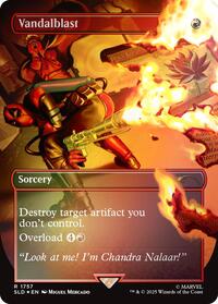 Vandalblast (1757) (Rainbow Foil) (1757) [Secret Lair Drop Series]