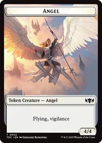 Angel // Spirit Double-Sided Token (2 // 6) [Commander: Tarkir: Dragonstorm]