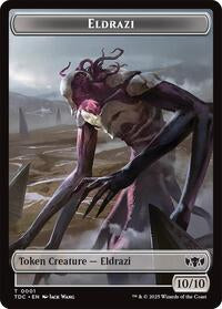 Eldrazi // Citizen Double-Sided Token (1 // 26) [Commander: Tarkir: Dragonstorm]